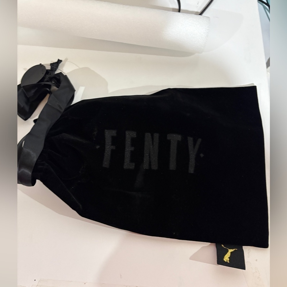Fenty Beauty Bag Multi Purpose Fenty Bag Black With Satan Ties